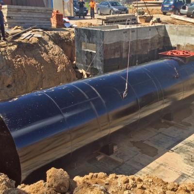 Монтаж резервуара